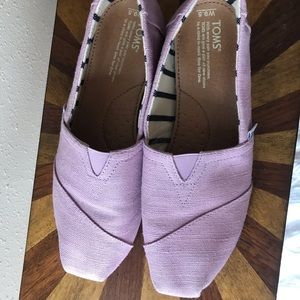 Toms alpargatas women’s size 9.5 in Lilac